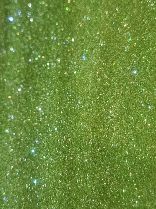 #22 Laser Willow Green fine metallic glitter