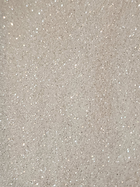 #34 White fine metallic glitter