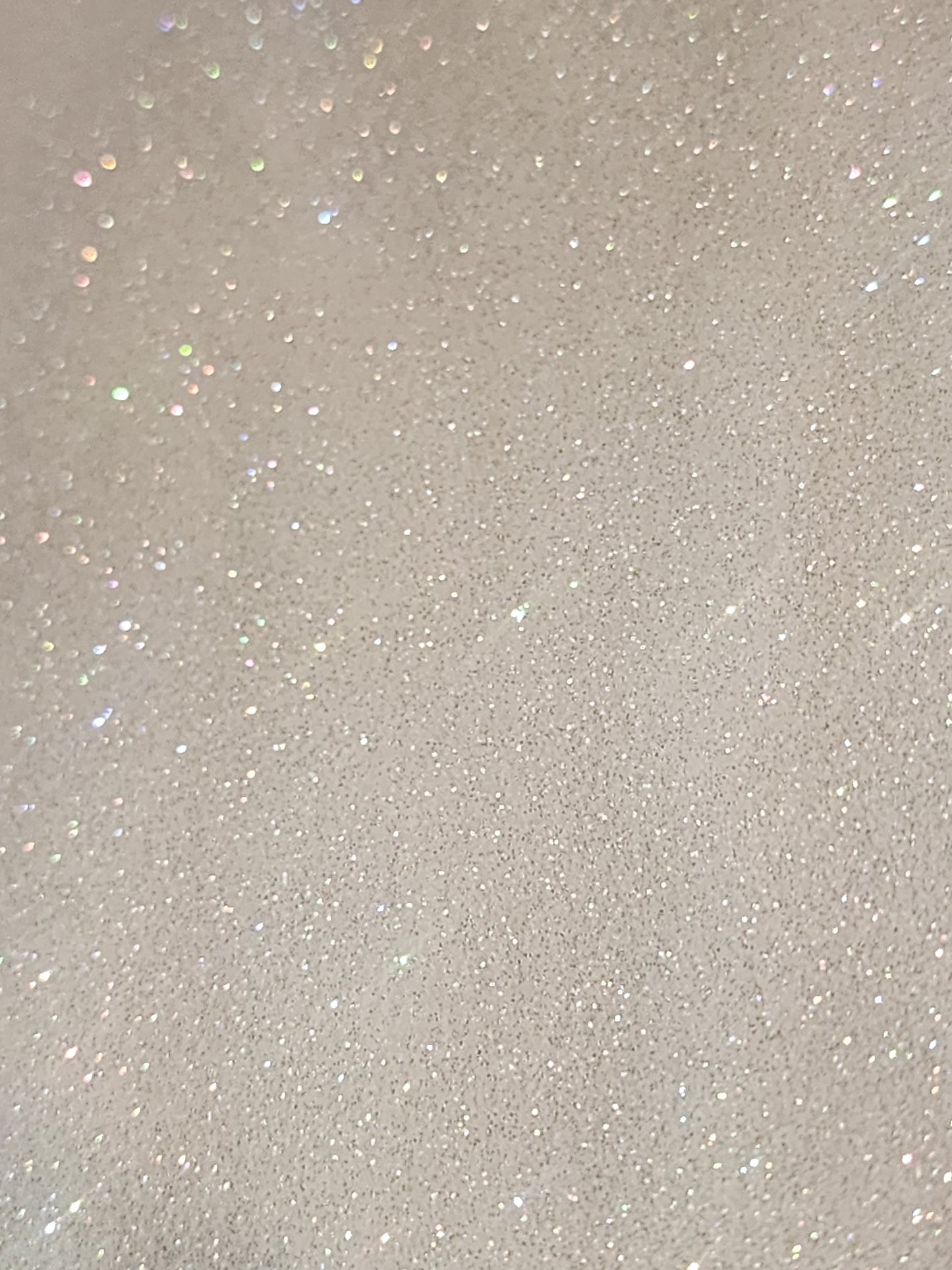 #35 Iridescent White fine glitter