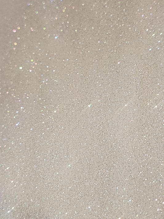 #35 Iridescent White fine glitter