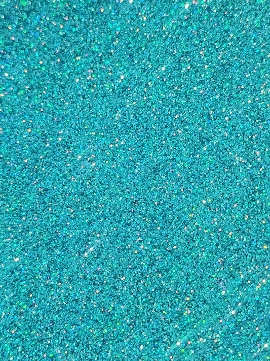 #51 Lake Blue Holographic fine glitter