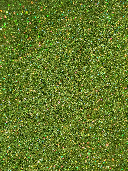 #52 Light Green Holographic fine glitter