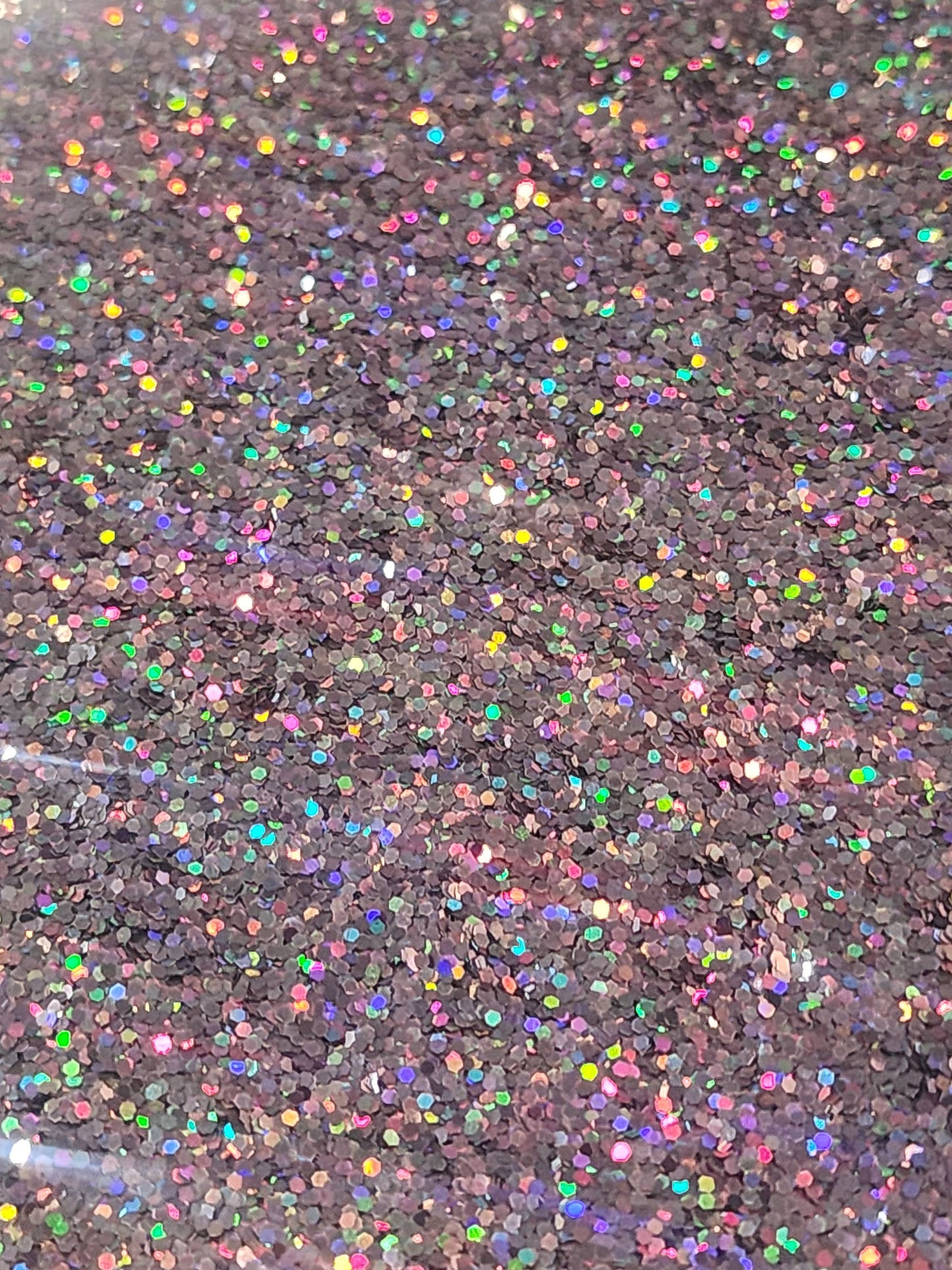 #79 Black Holographic regular glitter