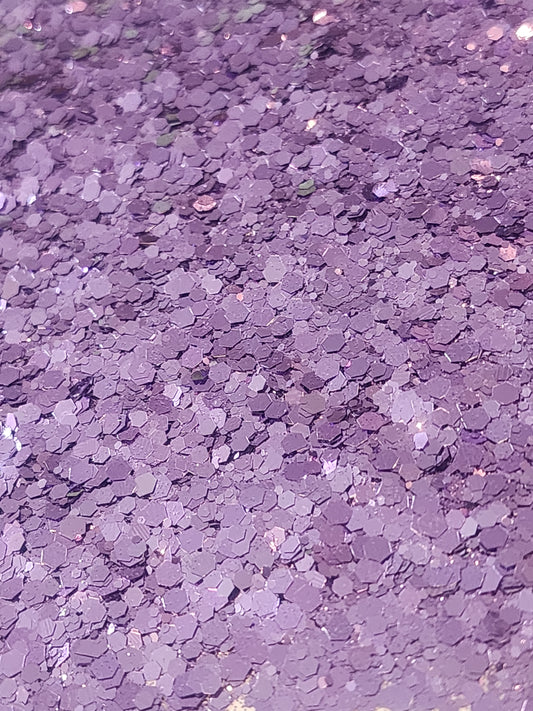 #86 African Violet chunky glitter