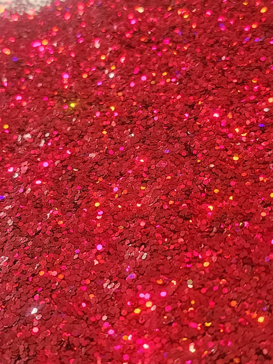 #88 Red Wine chunky glitter