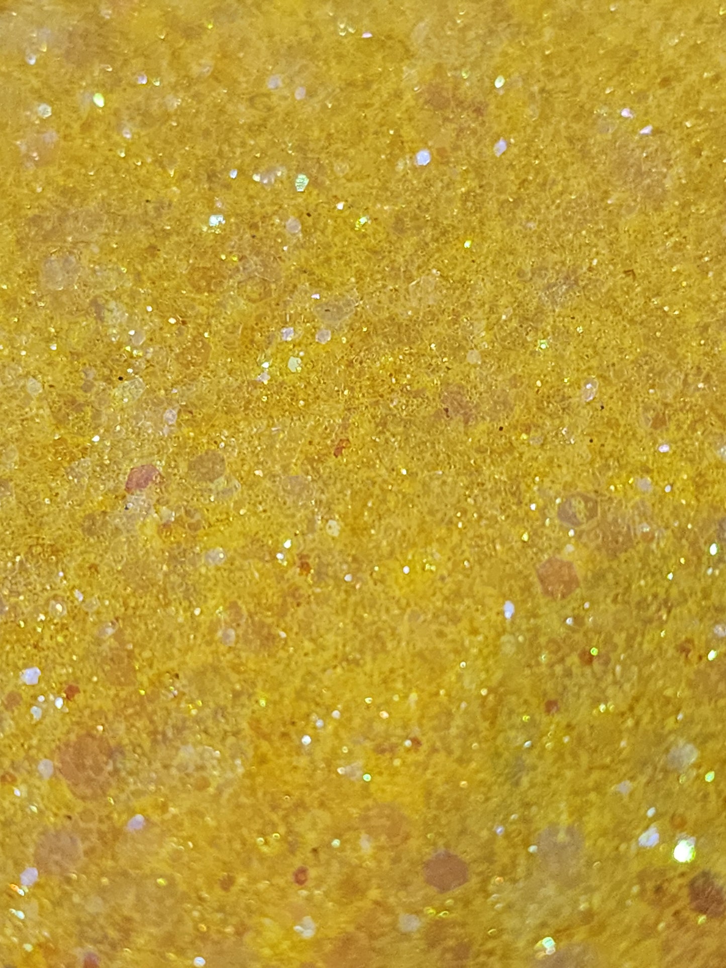 #105 Lemon Yellow chunky glitter