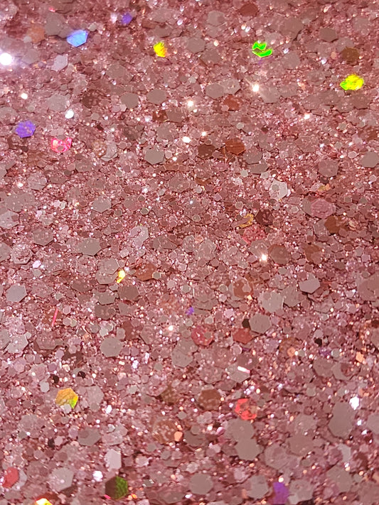 #106 Pink chunky glitter