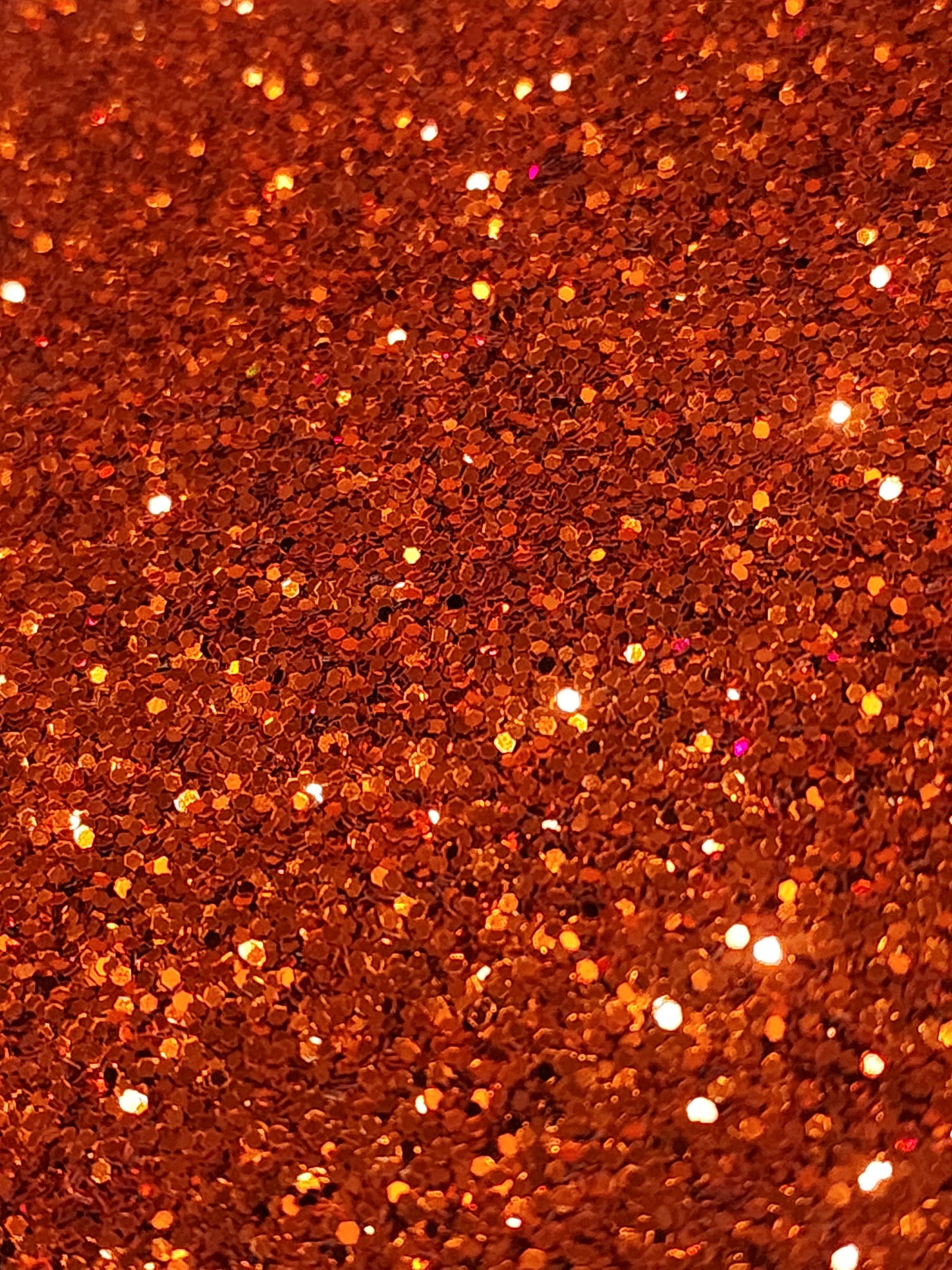 #109 Burnt Orange Chunky glitter